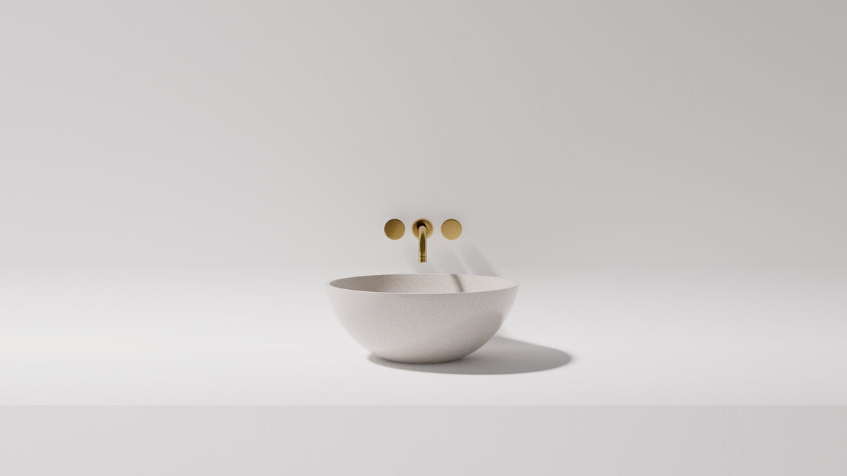 Pietra Bianca Sarah Above Counter Basin
