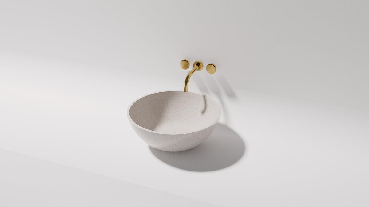 Pietra Bianca Sarah Above Counter Basin