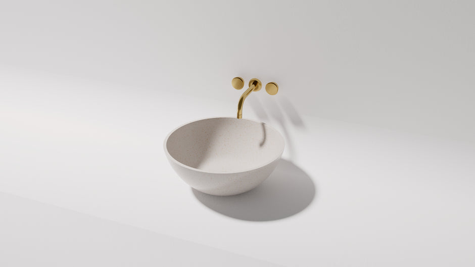 Pietra Bianca Sarah Above Counter Basin