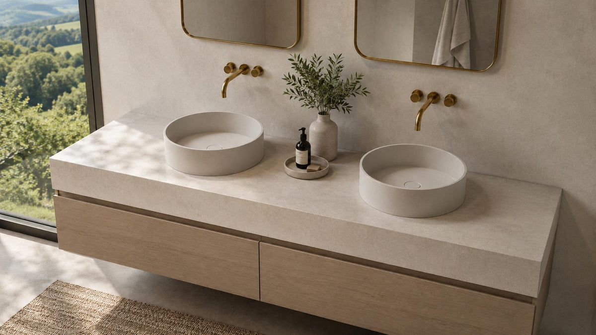 Pietra Bianca Sophia Above Counter Basin