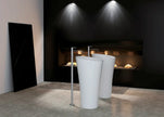 Pietra Bianca Speaker Freestanding Pedestal Basin