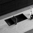 Spectra 1 and 1/2 Bowl Sink in a styled room