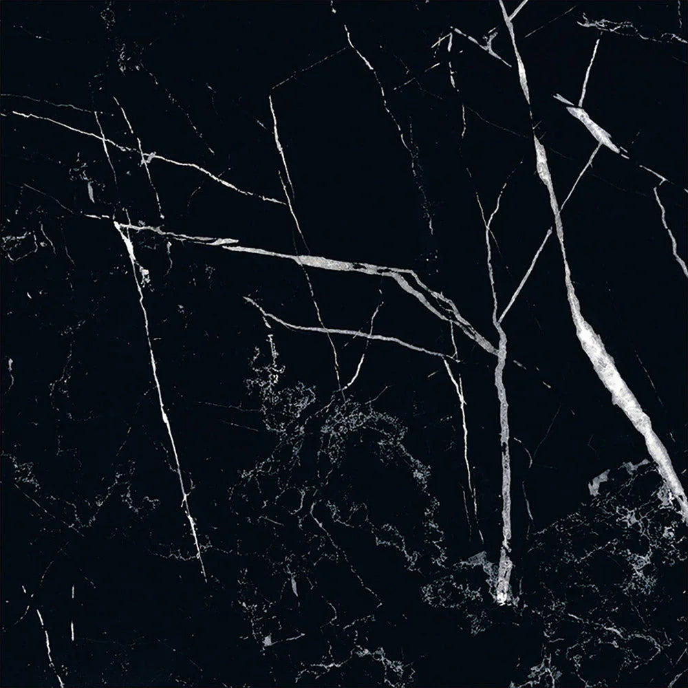 Stone Porcelain Nero Marquina Marble Look Porcelain Tiles tile