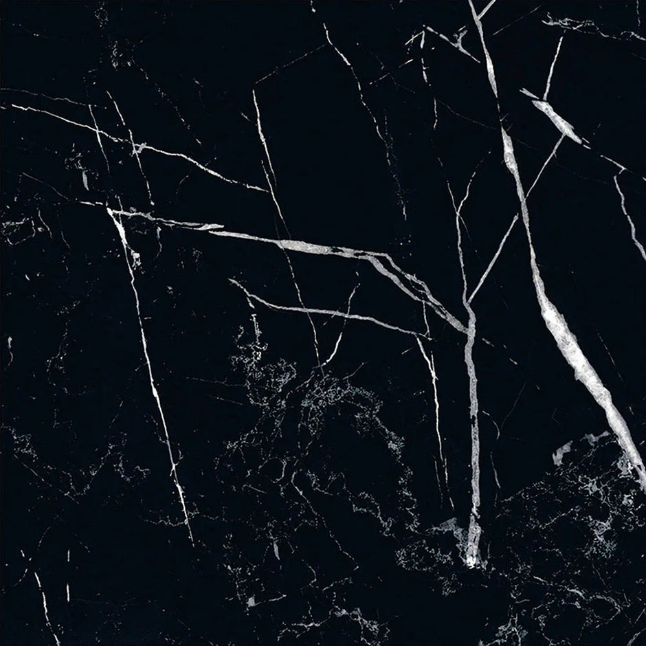 Stone Porcelain Nero Marquina Marble Look Porcelain Tiles tile