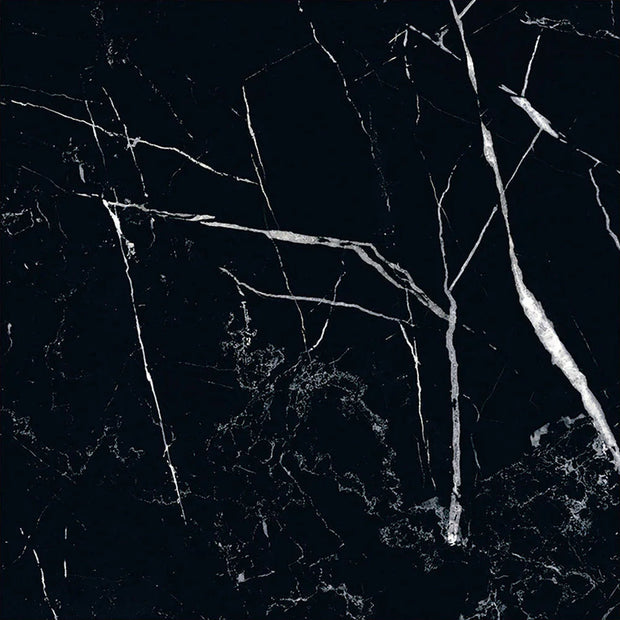 Stone Porcelain Nero Marquina Marble Look Porcelain Tiles tile