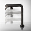 Gessi Su and Gi Retractable Spout Right Angle Mixer in a styled room