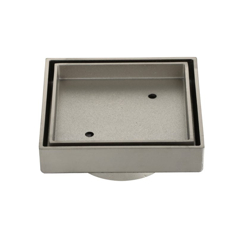 Tile Insert 75mm - brushed-nickel