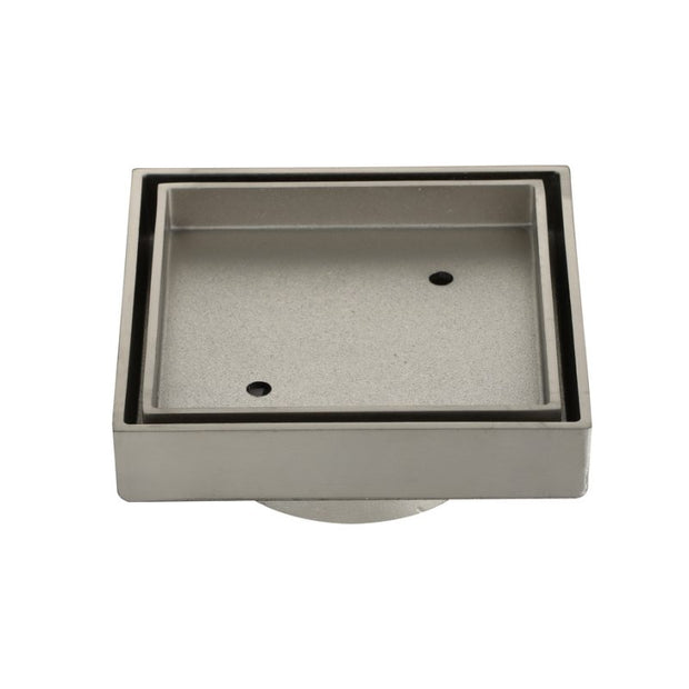 Tile Insert 75mm - brushed-nickel