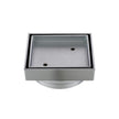 Tile Insert 95mm - brushed-chrome