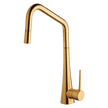 TINK-D Kitchen Mixer With Pull-Out in Brushed Gold