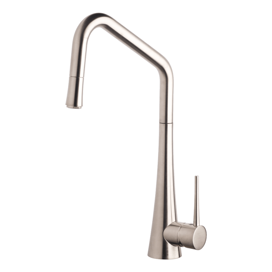 TINK-D Kitchen Mixer With Pull-Out in Brushed Nickel