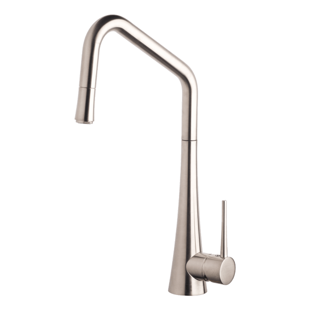 TINK-D Kitchen Mixer With Pull-Out in Brushed Nickel