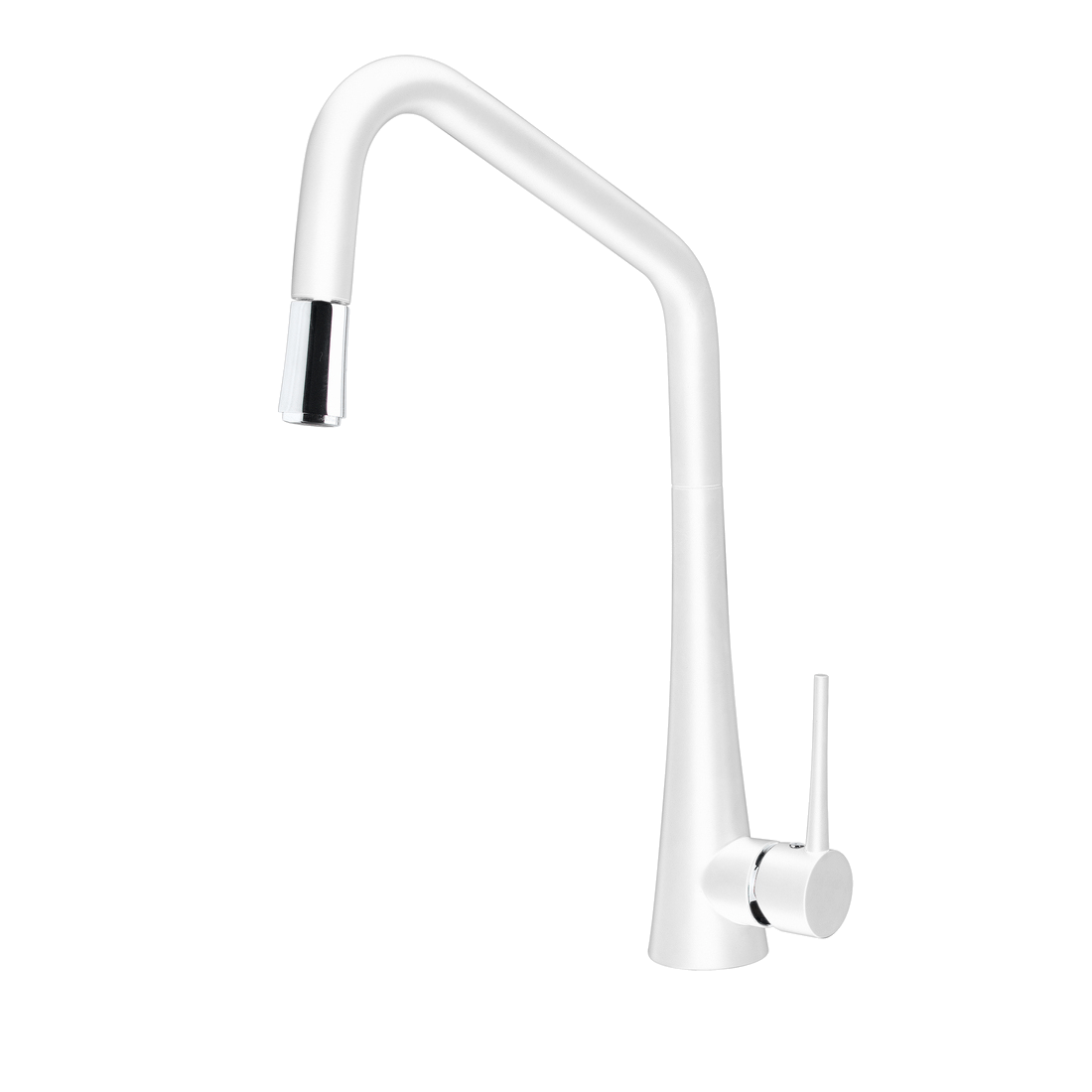 TINK-D Kitchen Mixer With Pull-Out in White