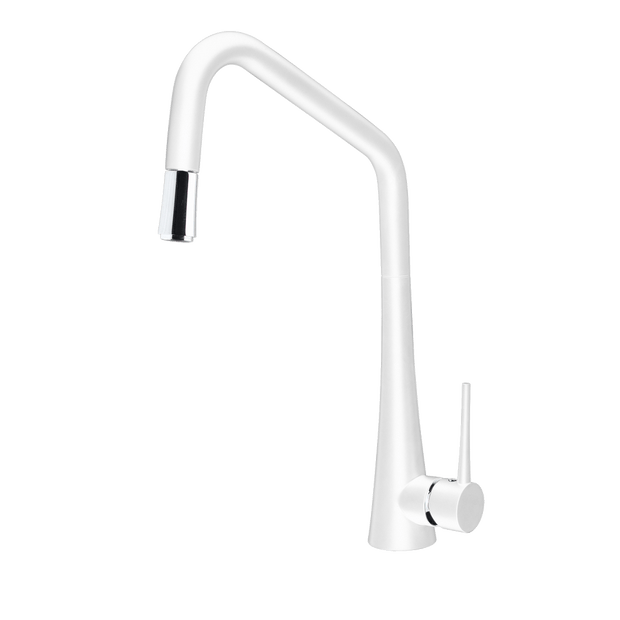 TINK-D Kitchen Mixer With Pull-Out in White