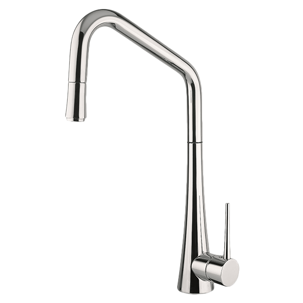 TINK-D Kitchen Mixer With Pull-Out in Chrome
