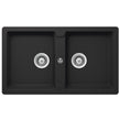 Schock Typos Double Bowl NTH Onyx