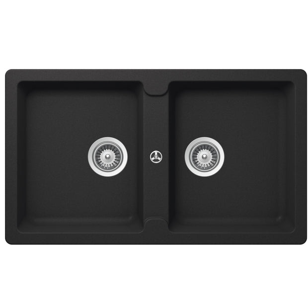 Schock Typos Double Bowl NTH Onyx