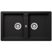 Schock Typos Double Bowl NTH Nero