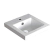 Fienza Alison Semi-Inset Basin, Gloss White