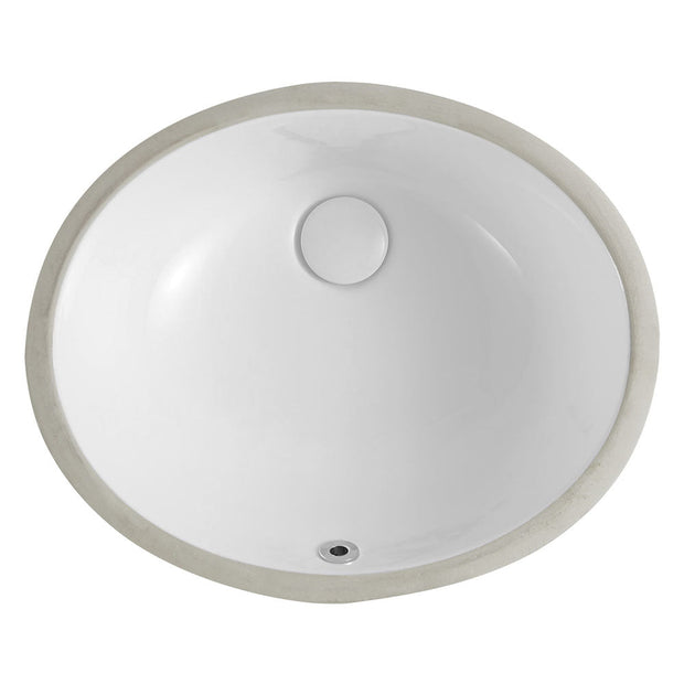 Fienza Karmen Undermount Basin, Gloss White