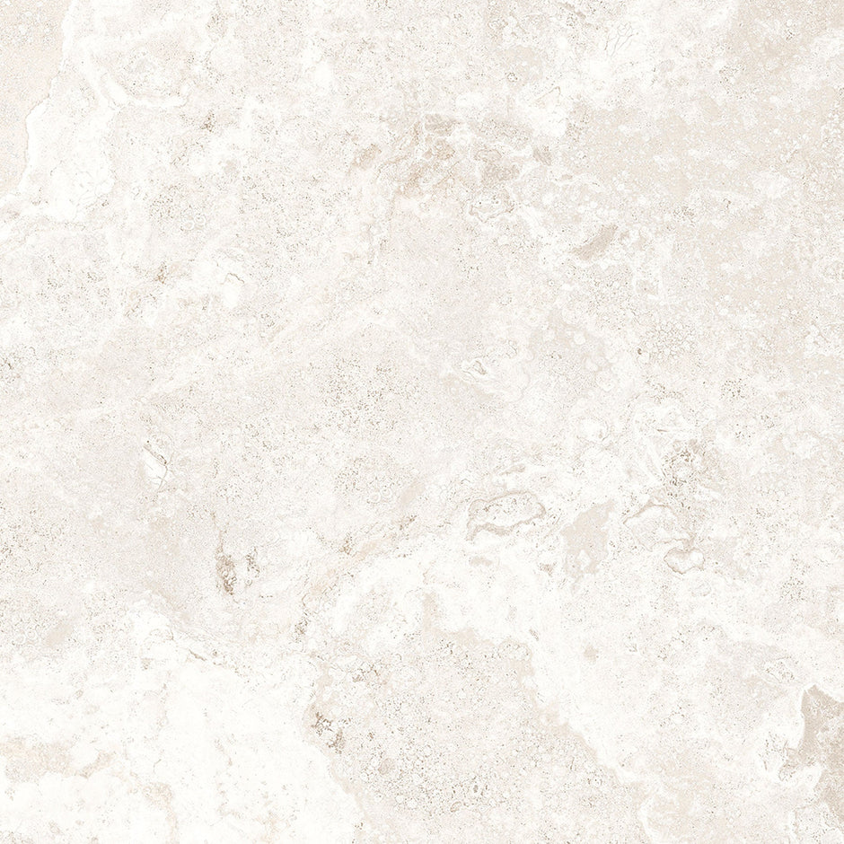 Tales White Matt 3D Travertine Look Porcelain Tiles tile