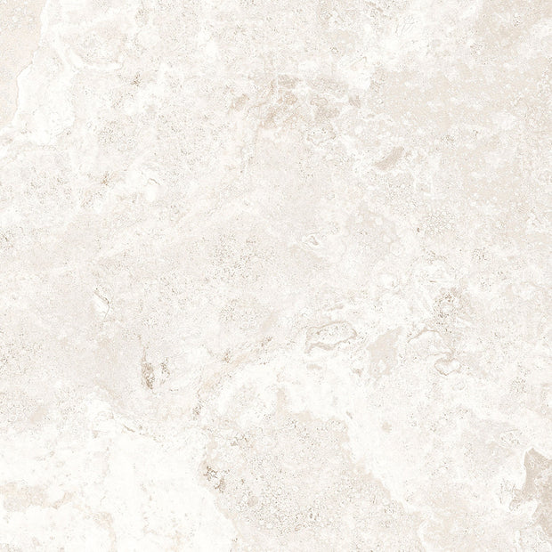 Tales White Matt 3D Travertine Look Porcelain Tiles tile