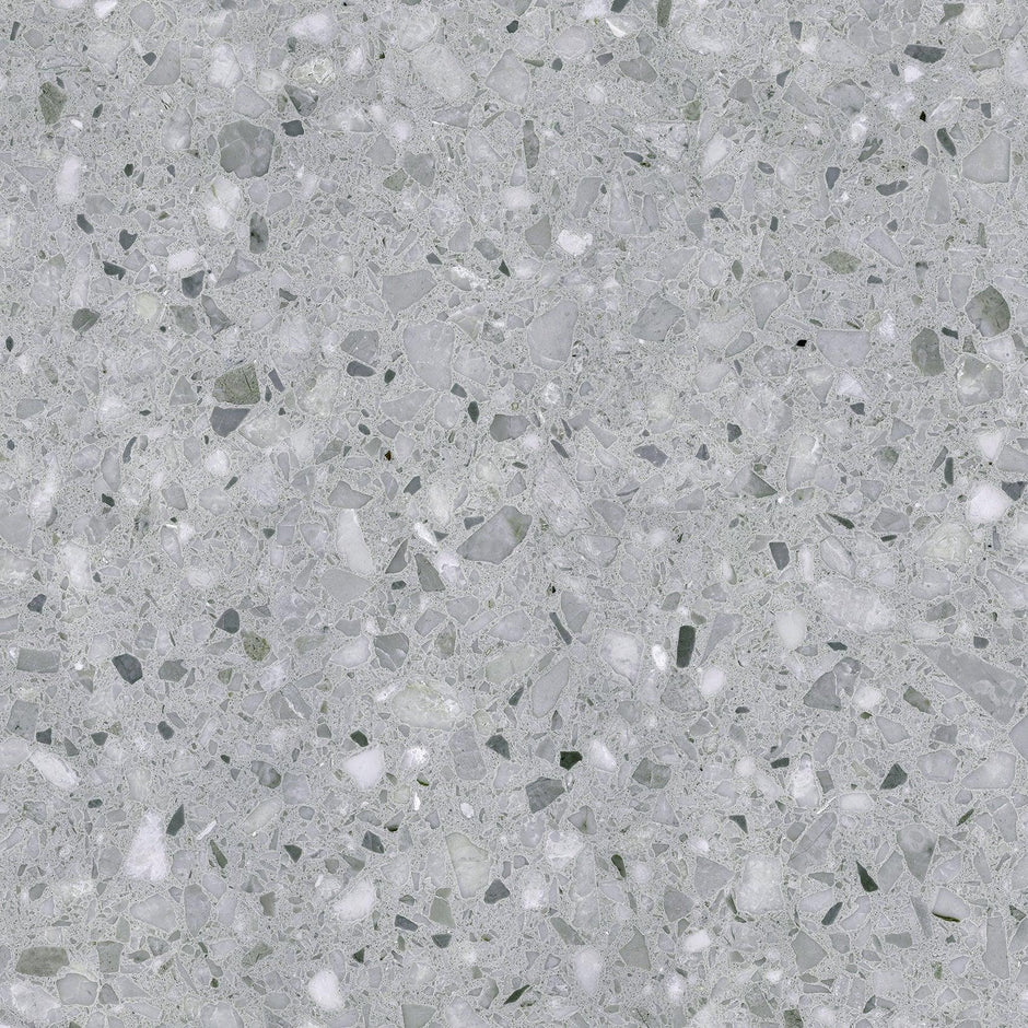 Terrazzo Rock Grey Porcelain Tiles 300x300mm tile