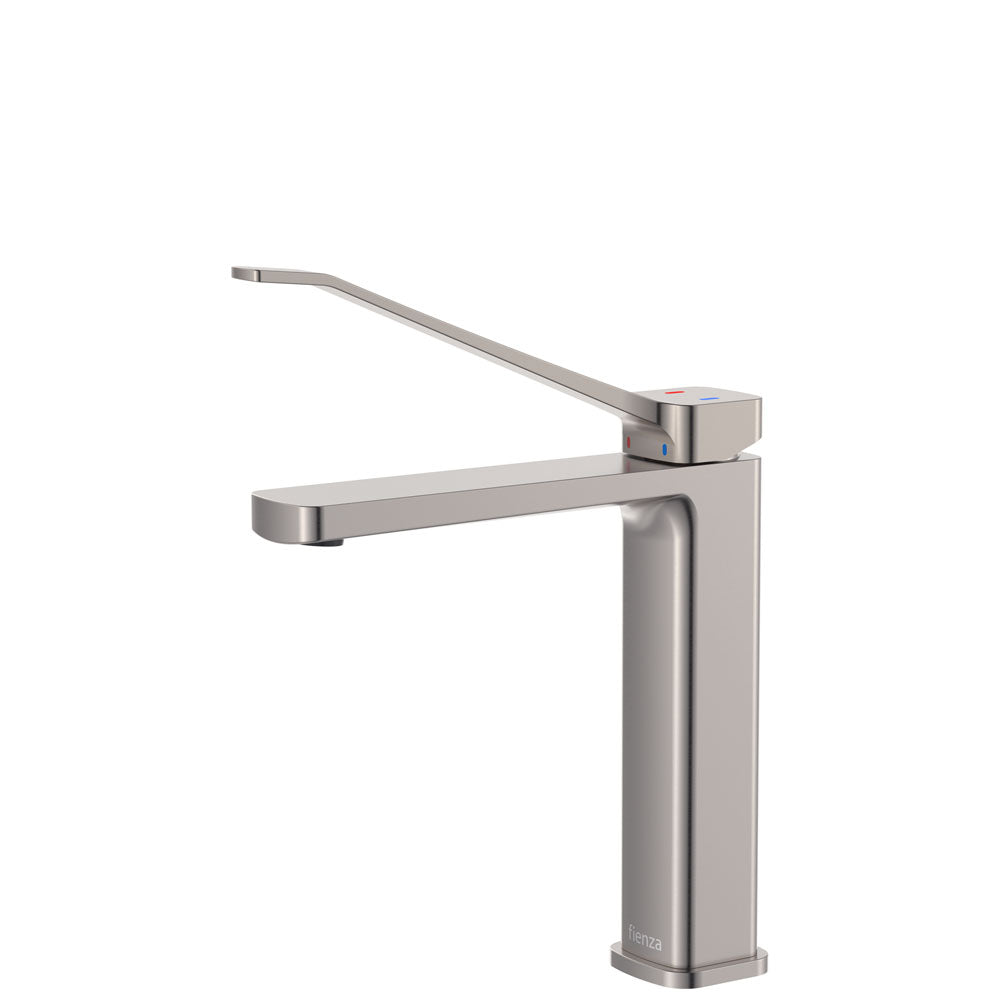 Tono Care Medium Basin Mixer in Brushed Nickel