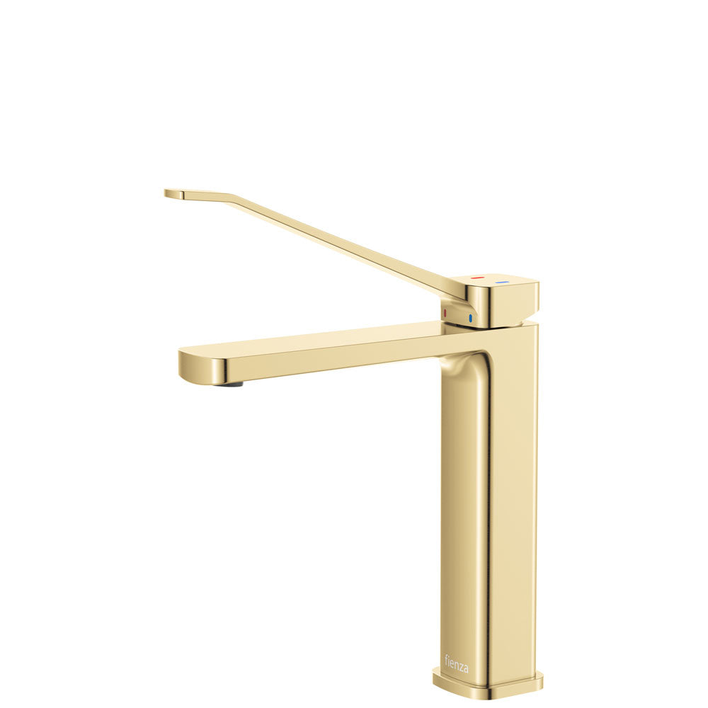 Tono Care Medium Basin Mixer in Urban Brass