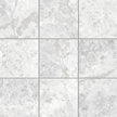 Tundra White Square Matt SmoothGrip Porcelain Mosaic tile