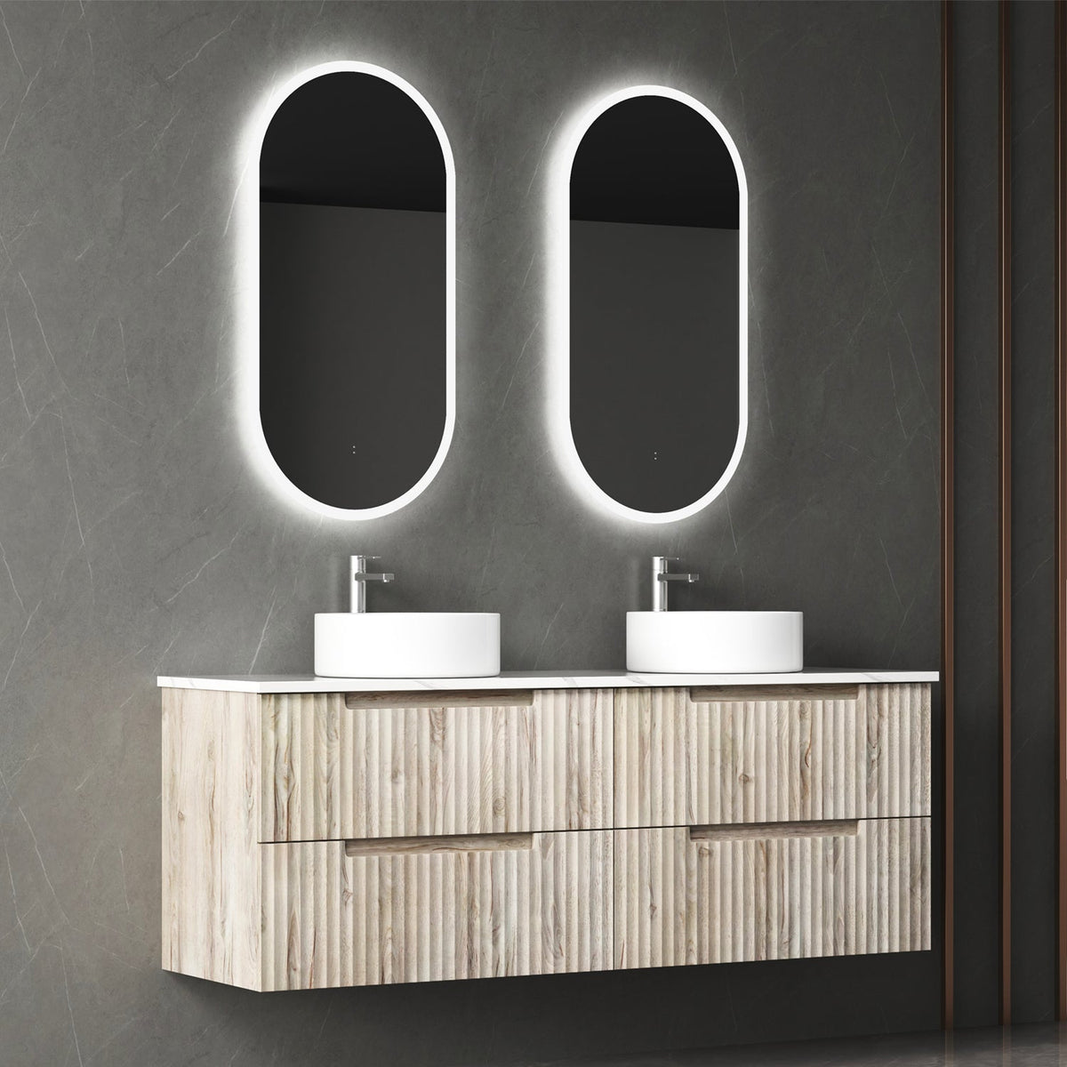 Tuscana Wall Hung 1500mm Single