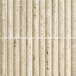 Tuscany Travertine Square Stone Mosaic Concave Stone tile