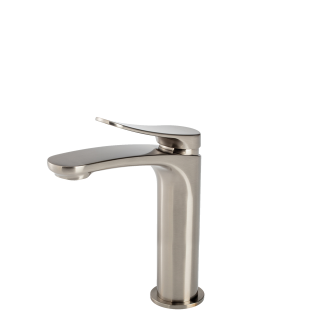 Verona Basin Mixer in Brushed Nickel