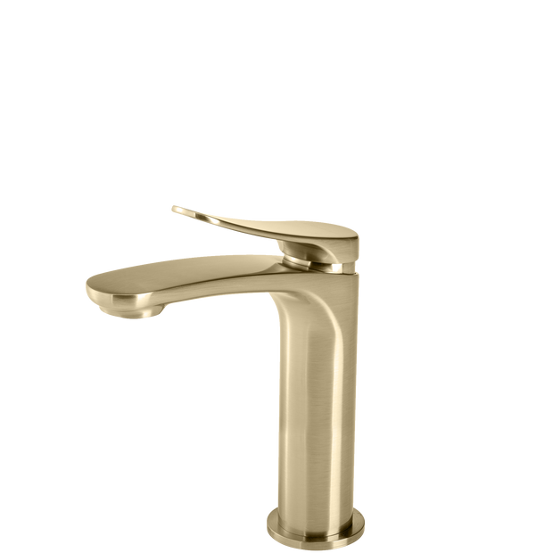 Verona Basin Mixer in Classic Gold