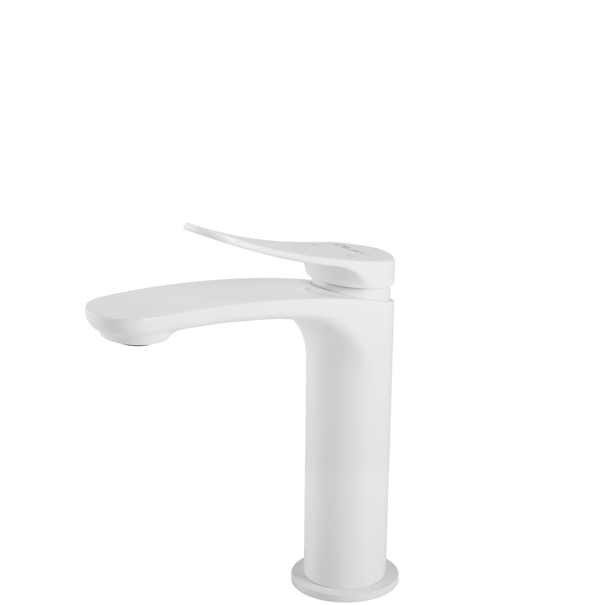 Verona Basin Mixer in White