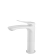 Verona Basin Mixer in White