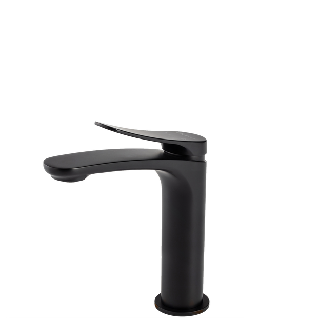Verona Basin Mixer in Matte Black