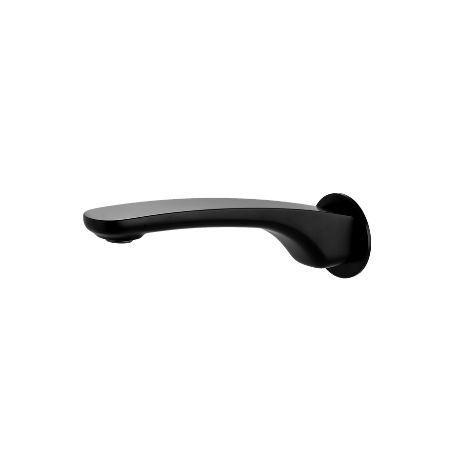 Verona Wall Spout in Matte Black