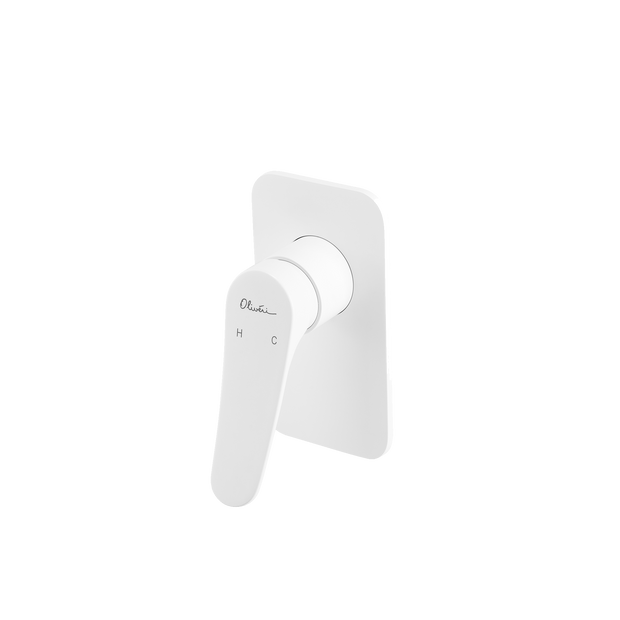 Verona Wall Mixer Trim Kit Only in White