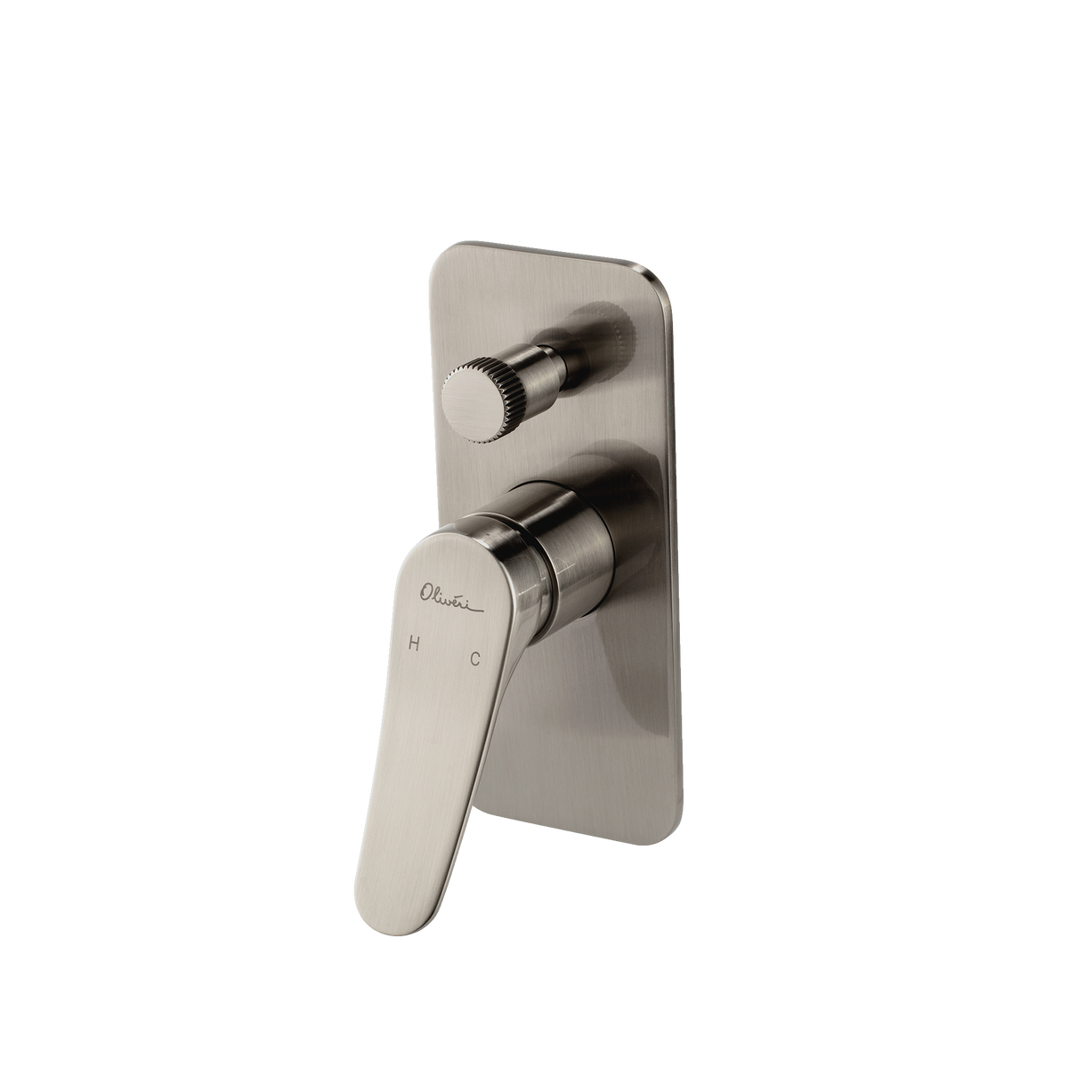 Verona Wall Mixer With Diverter in Brushed Nickel