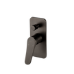 Verona Wall Mixer With Diverter Trim Kit Only in Gunmetal