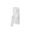 Verona Wall Mixer With Diverter in White
