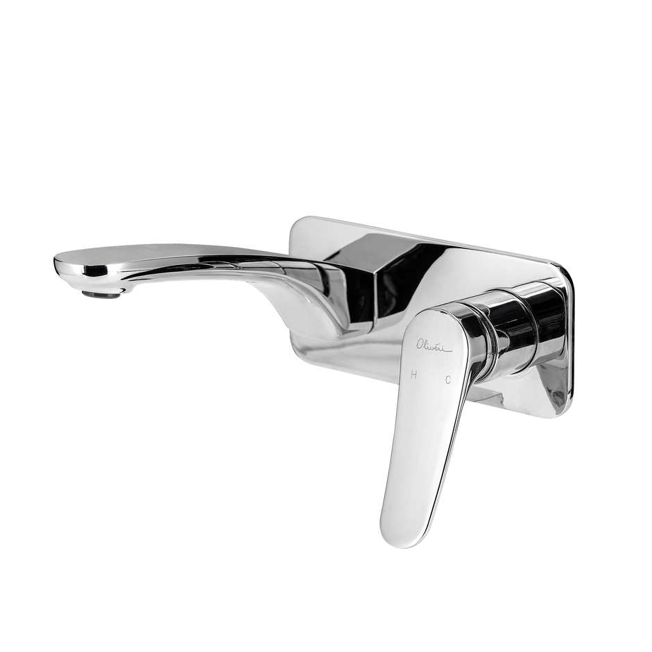 Verona Wall Mixer Set in Chrome