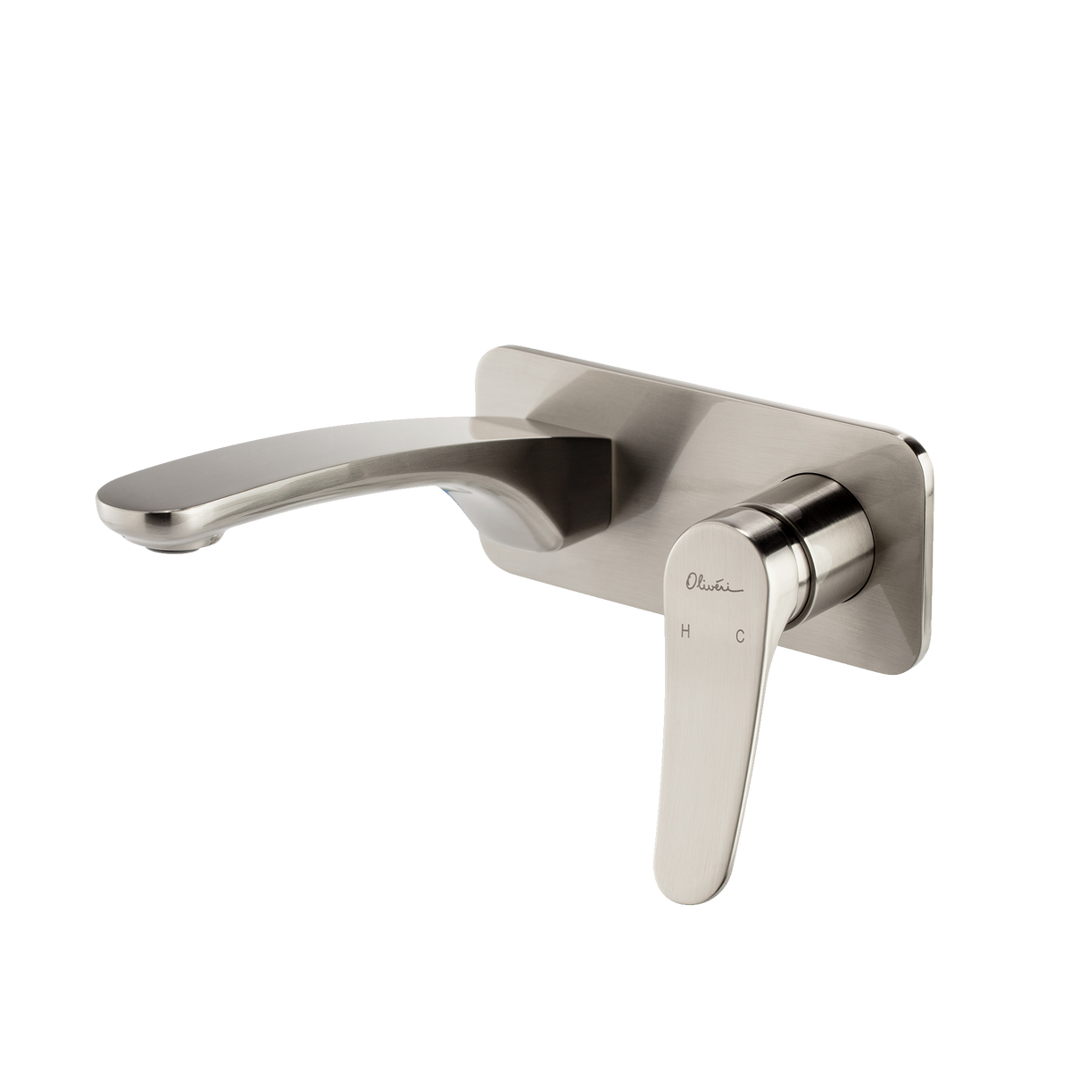 Verona Wall Mixer Set Trim Kit Only in Brushed Nickel
