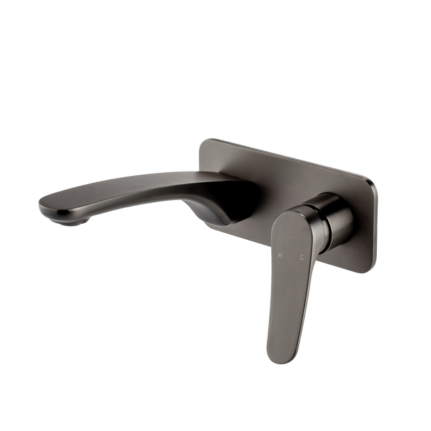 Verona Wall Mixer Set in Gunmetal