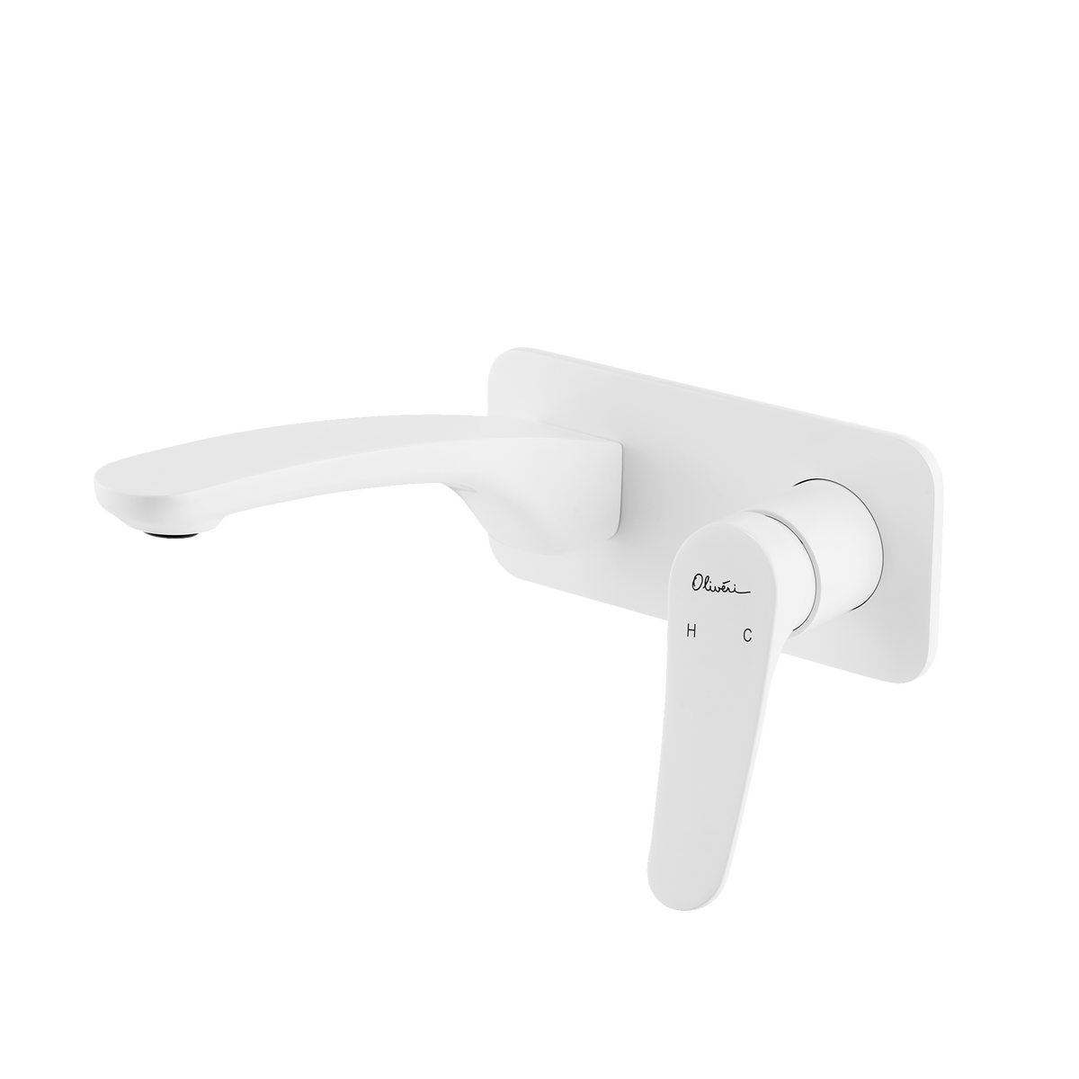 Verona Wall Mixer Set in White