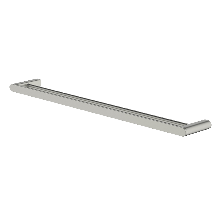 Vela 760mm Double Towel Rail in Brushed Nickel