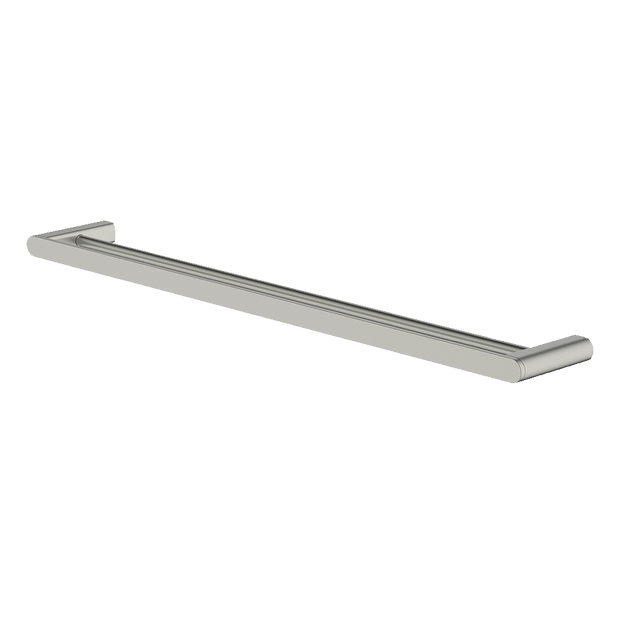 Vela 760mm Double Towel Rail in Brushed Nickel