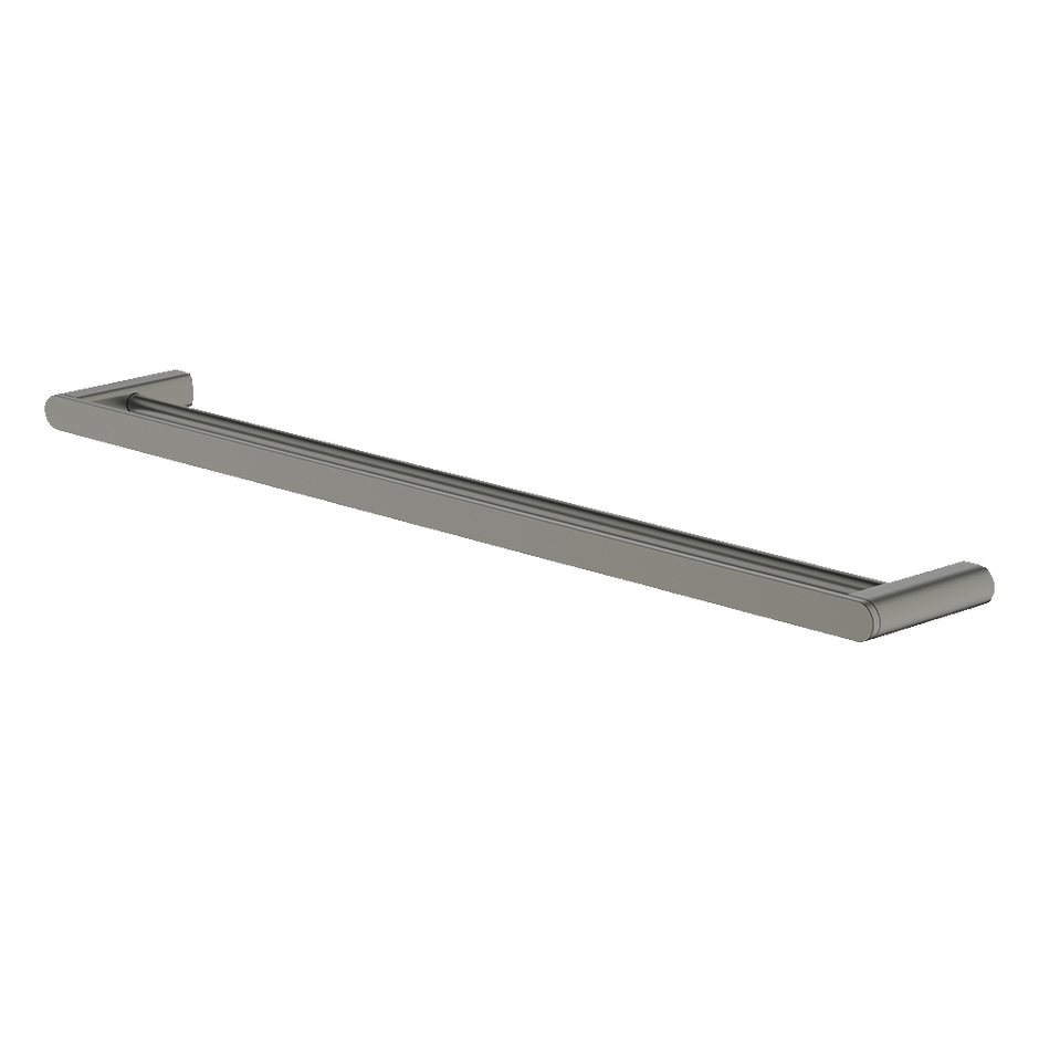 Vela 760mm Double Towel Rail in Gun Metal