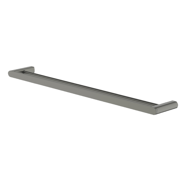 Vela 760mm Double Towel Rail in Gun Metal